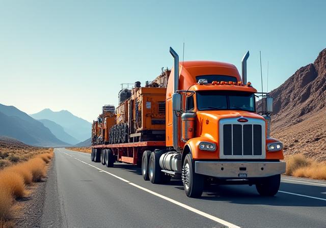 Heavy equipment trucking and freight for Utah manufacturers
